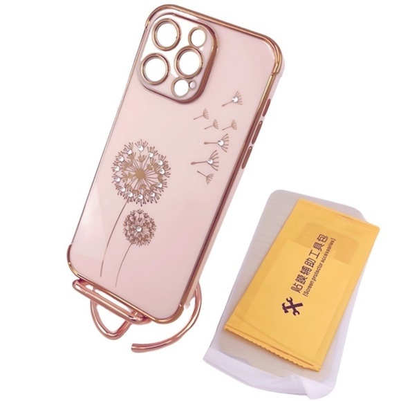 Dazzling Dandelion: A Glamorous Phone Case for‎ iPhone 14 Pro Max - Picture 1 of 5